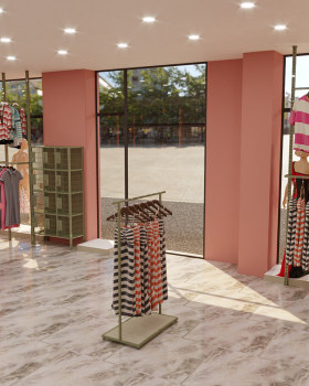 Anastasiya Gushchina丨服装店丨Women store design