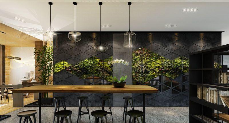 Play Lounge Show Room | 抽象庭院与禅意空间的完美融合-8