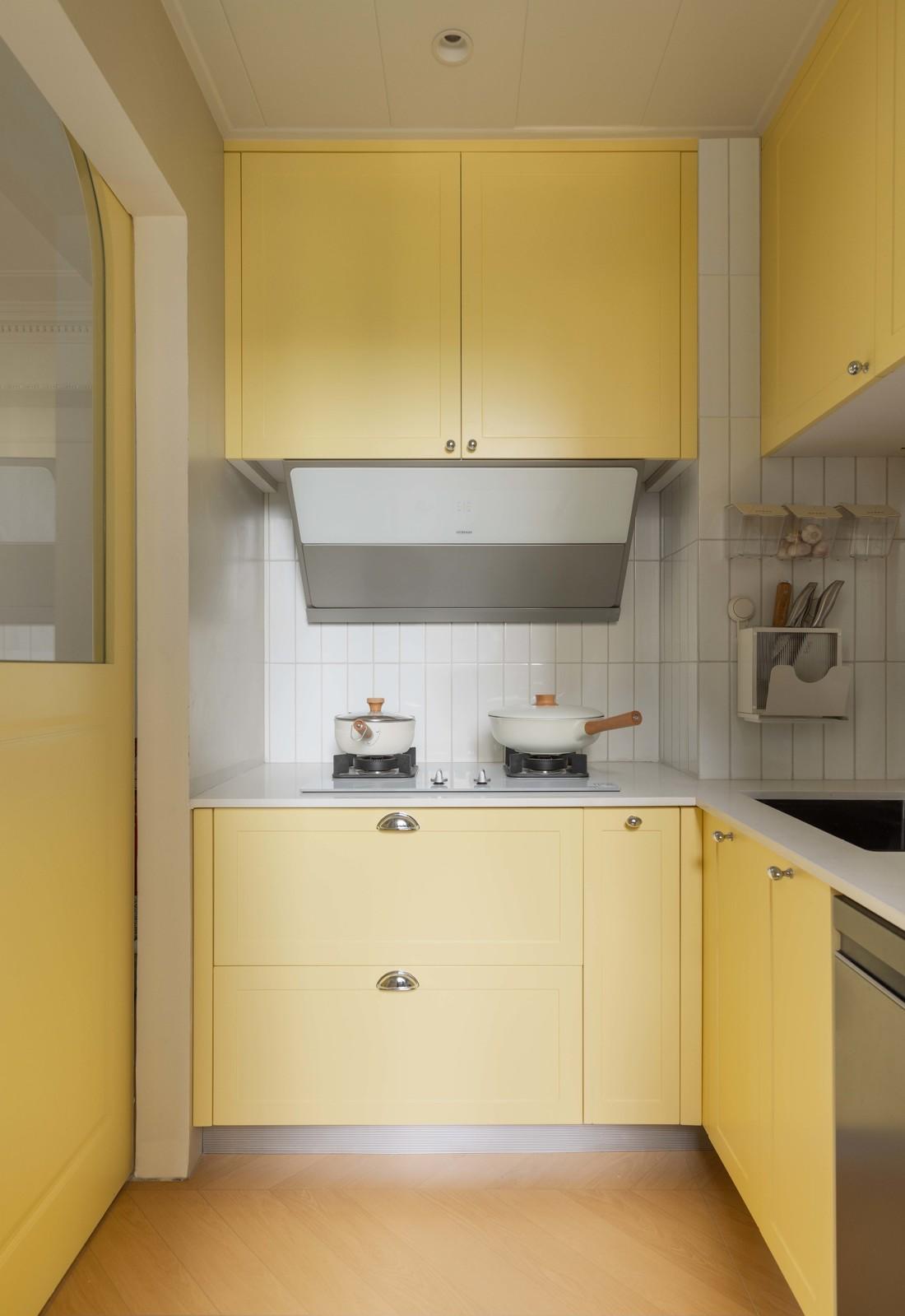 95㎡色彩多变的少女风轻法式-31