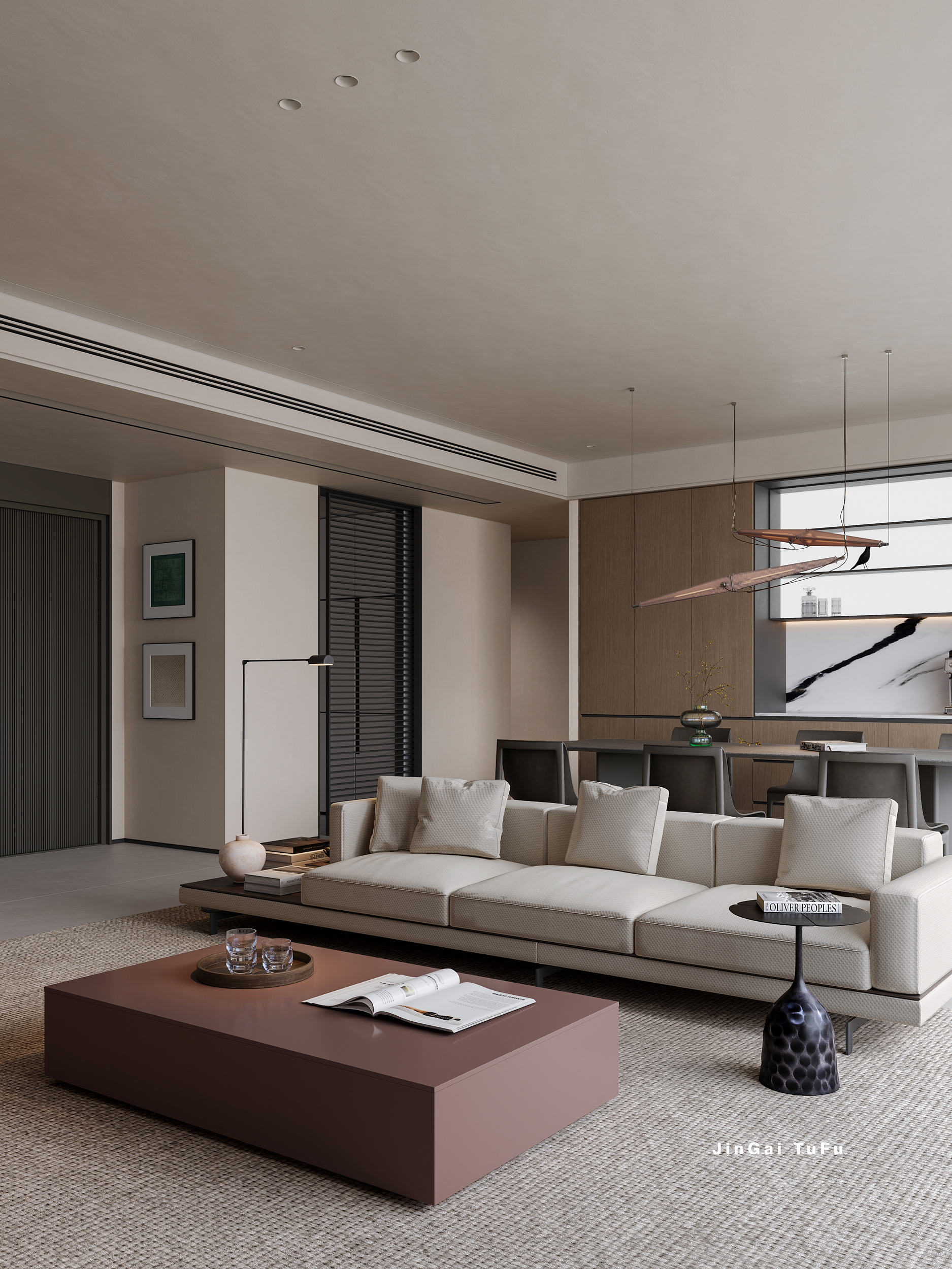 现代简约住宅空间设计丨图夫 x 金该-17