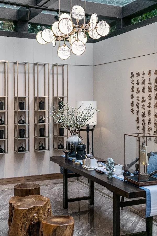 常德和瑞别墅下叠户型软装设计 | 现代风尚与东方禅意的融合-41