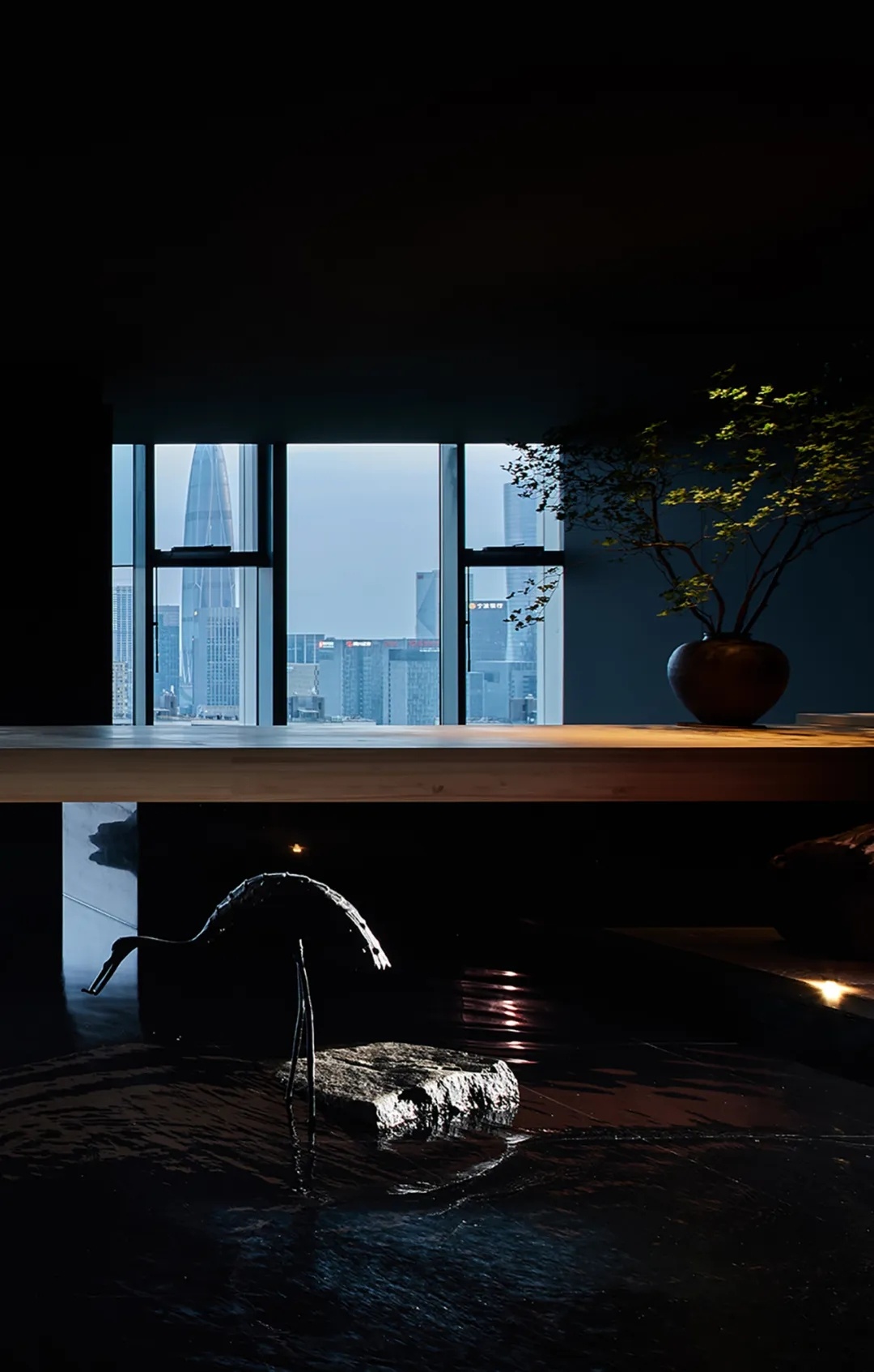 鸣辉正本料理宁波东部店丨中国宁波丨李一设计师事务所-18