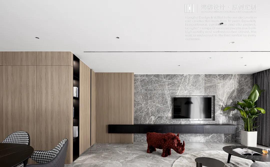 极简美学 · 350㎡底复空间的精致改造-25