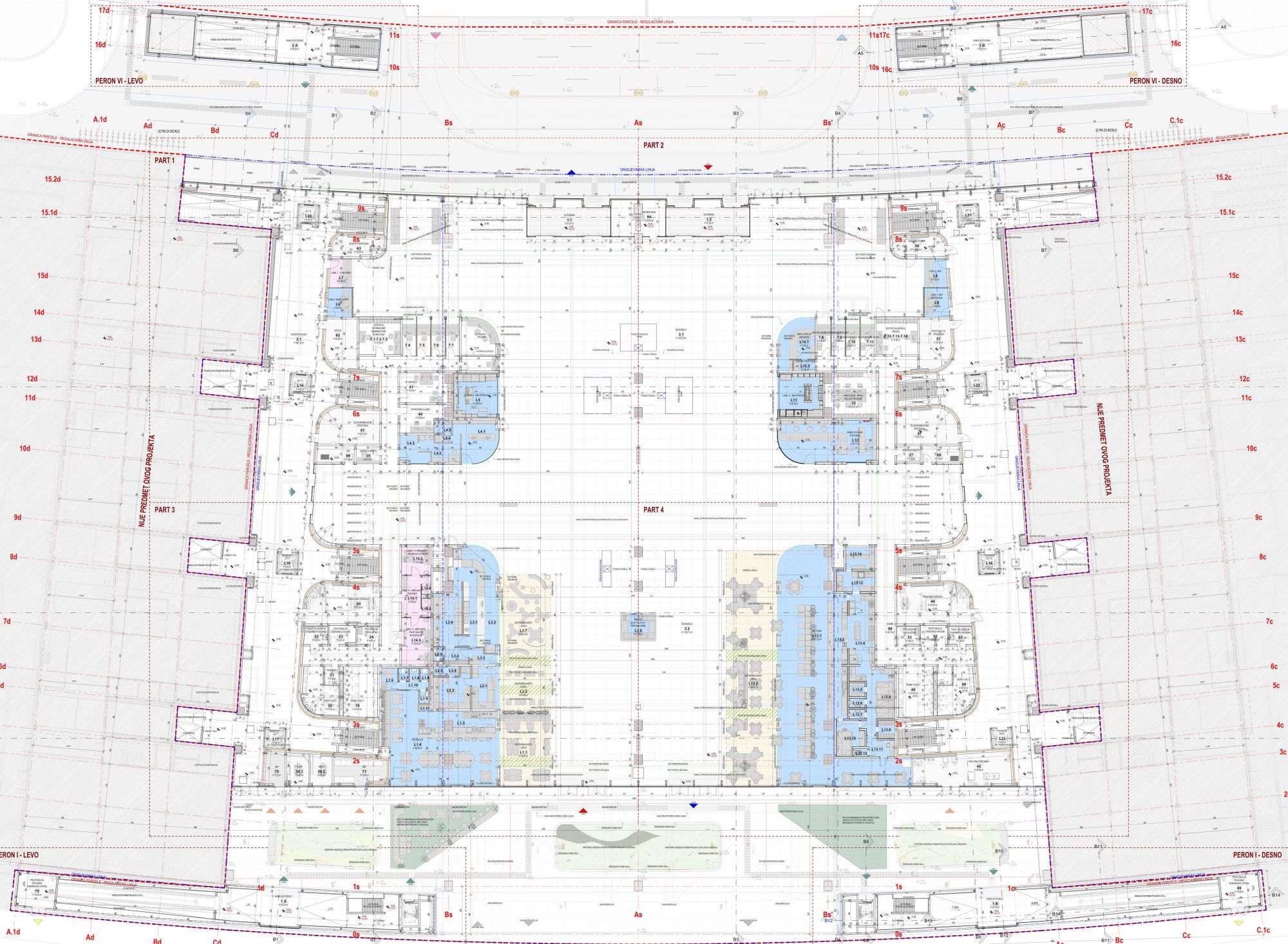“Beograd Centar”火车站站房及综合体项目-20