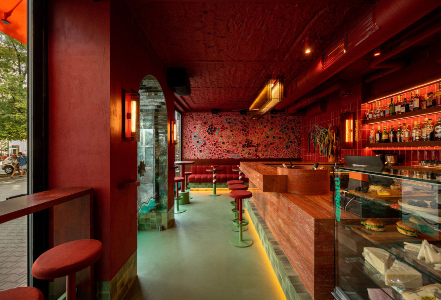 Va Bene Cicchetti 酒吧丨波兰华沙丨NOKE Architects-39