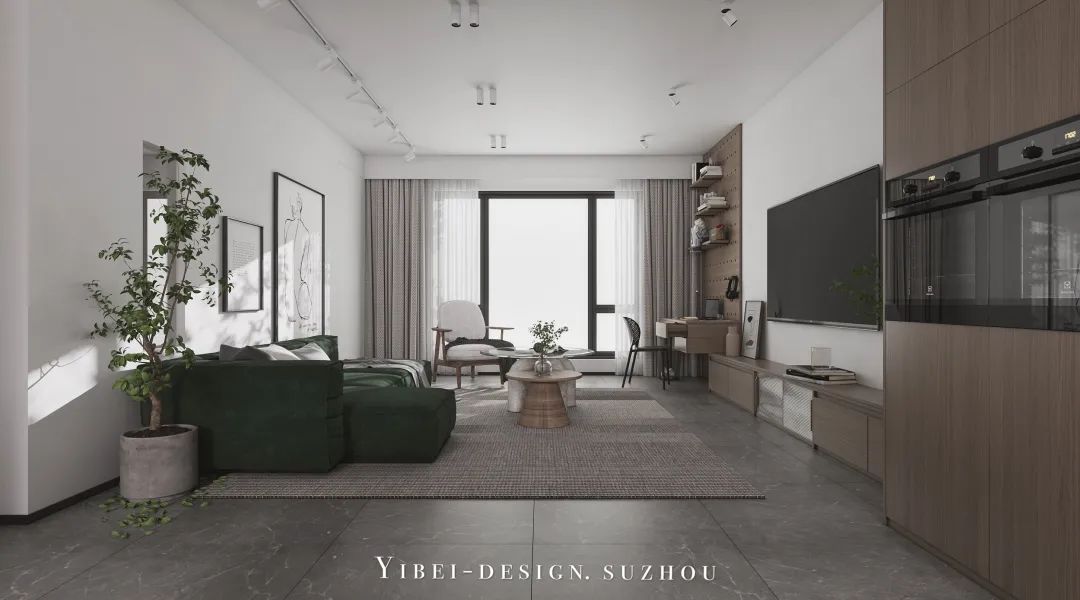 苏州 70 平小空间北欧风设计,阳光明媚的宜居生活-7