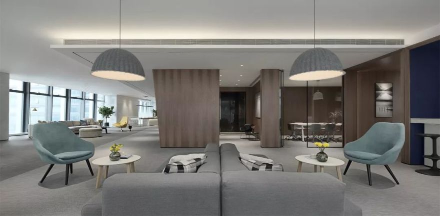 深圳卓越前海壹号办公展示体验中心 于强室内设计-7