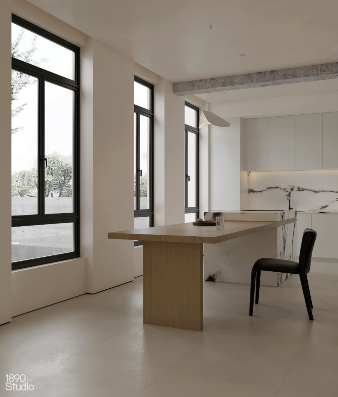 见山花园 · 依山傍湖的现代诗意住宅设计丨中国合肥丨1890 STUDIO-54