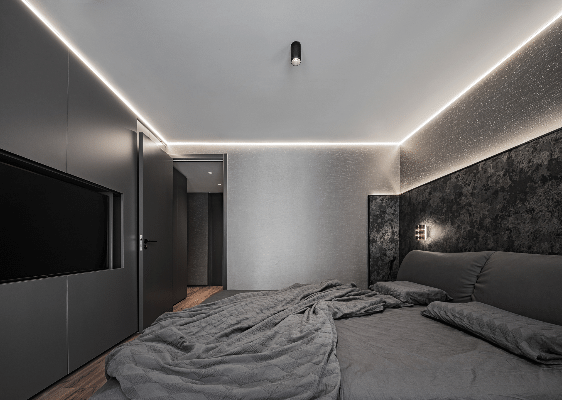 暗黑电竞房 · 北京丰台新婚夫妻酷炫空间丨中国北京-51