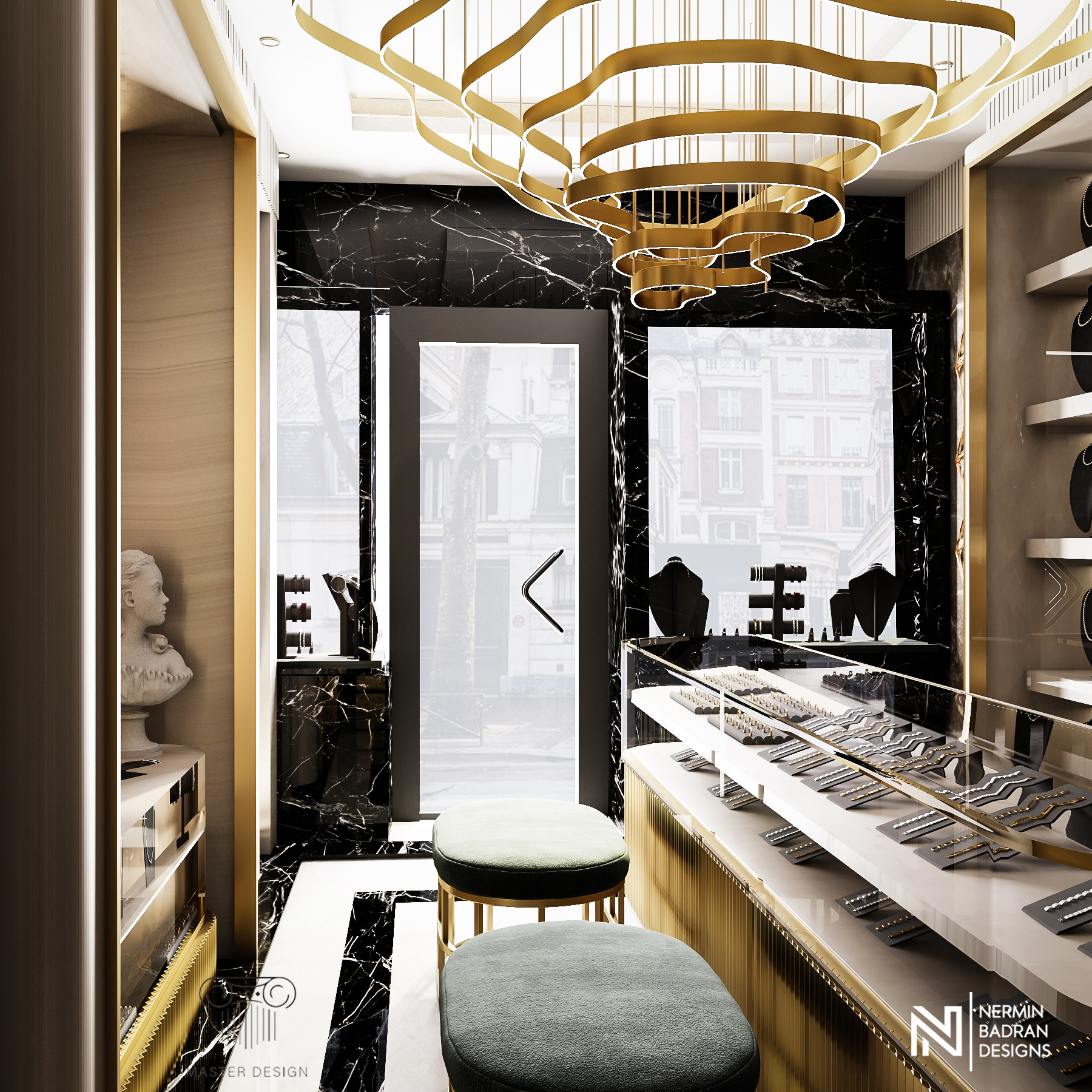 Jewerly shop design &Façade Design (Draft 01)-2