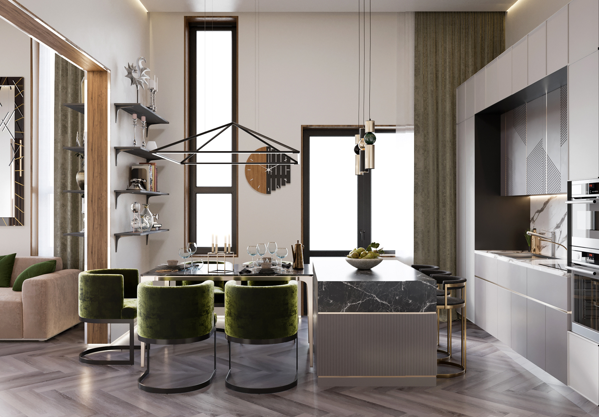 Квартира на 22 этаже. Пермь, Карпинского, 50-1