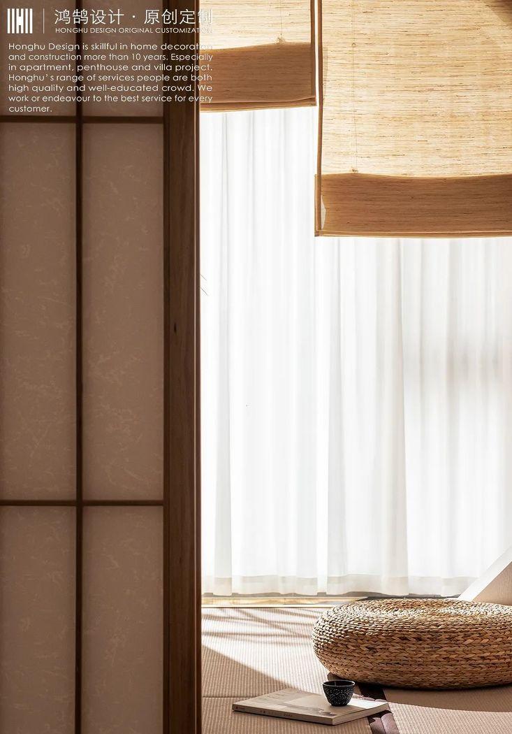 原木榻榻米多功能家居空间设计-33