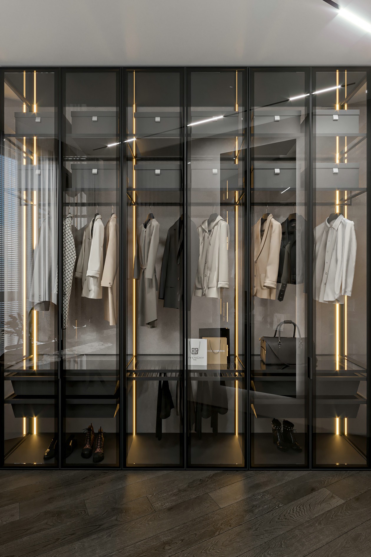 高级灰色系公寓设计-10