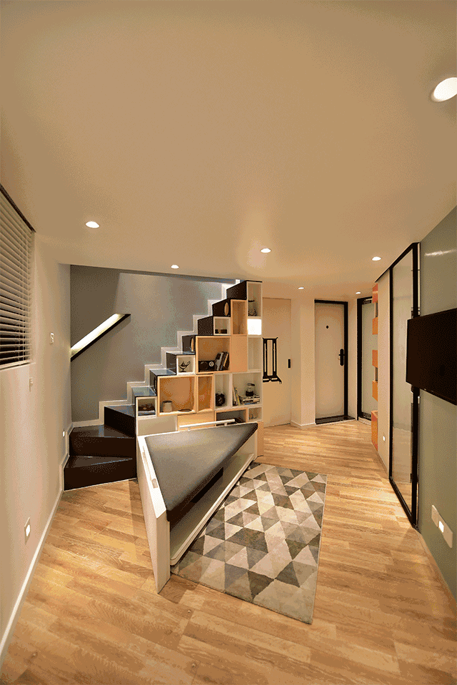 25㎡纸片屋,暖男设计师再创奇迹!-130