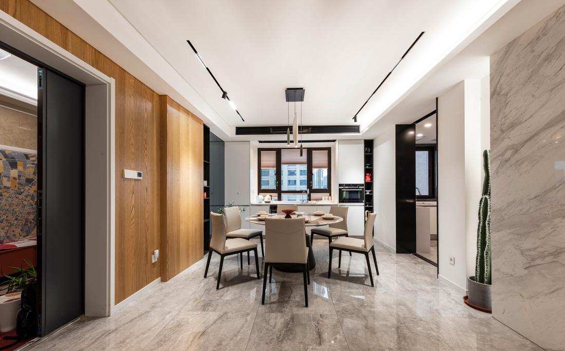 现代简约大平层，亲子共享空间设计-20