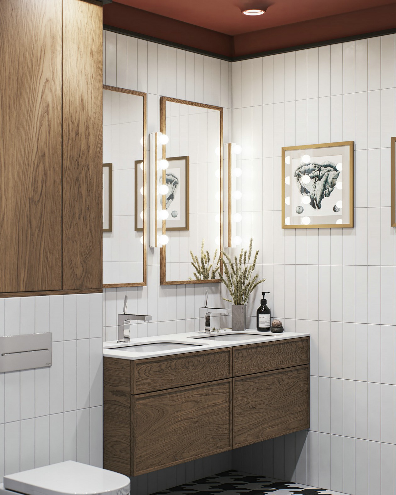 97㎡混搭 风色彩丰富，布局大胆-26