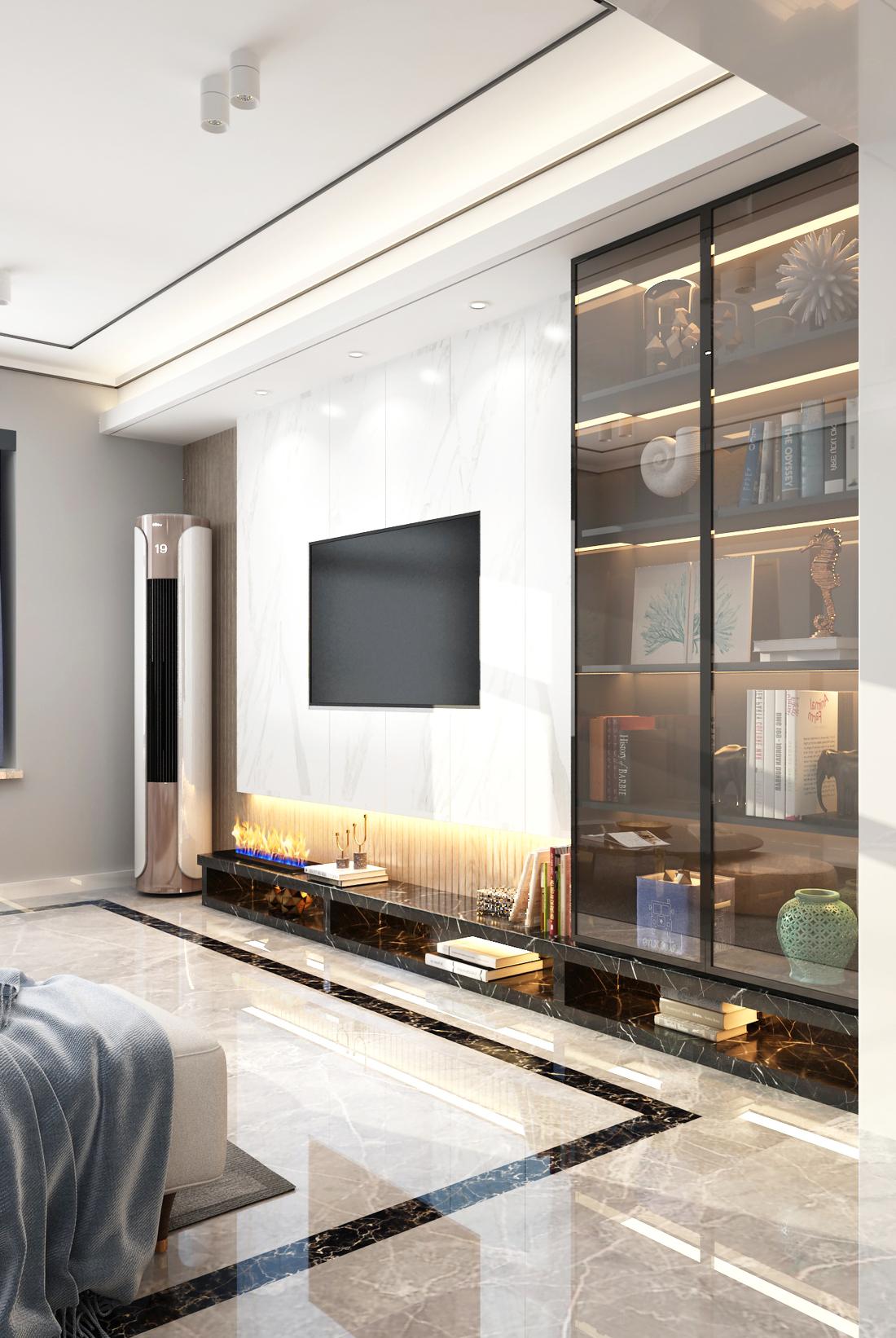 美丽色赋 · 极简线条诠释温馨家居之美丨中国北京-2