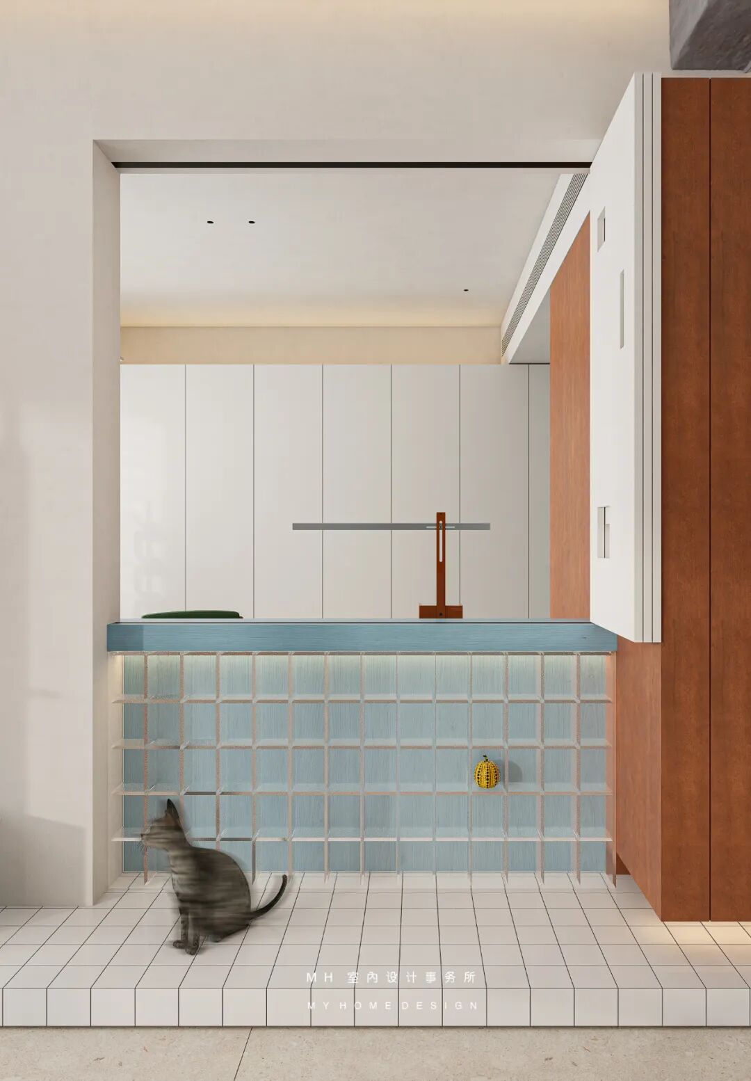 【首发】MH设计新作：色彩·情绪▏彰显个性跃层空间的趣活之境-49