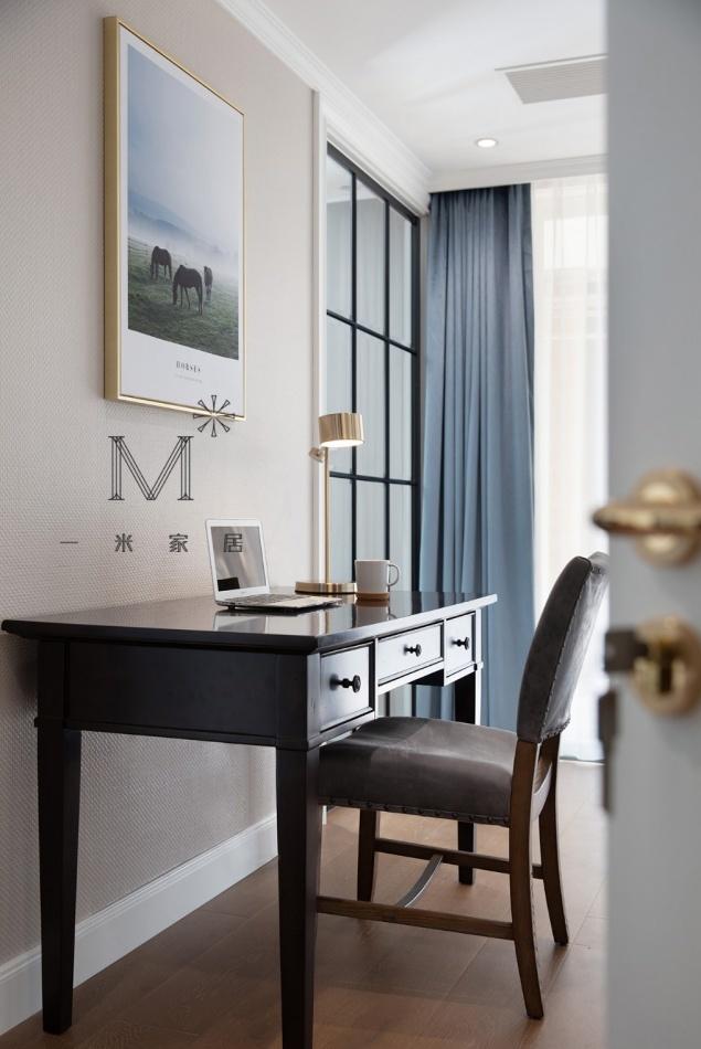 平层丨【一米家居】琉光240㎡现代美式-6