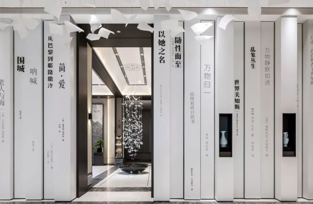 国画书法元素，定义底蕴深厚的地产空间  零次方空间设计新作-16