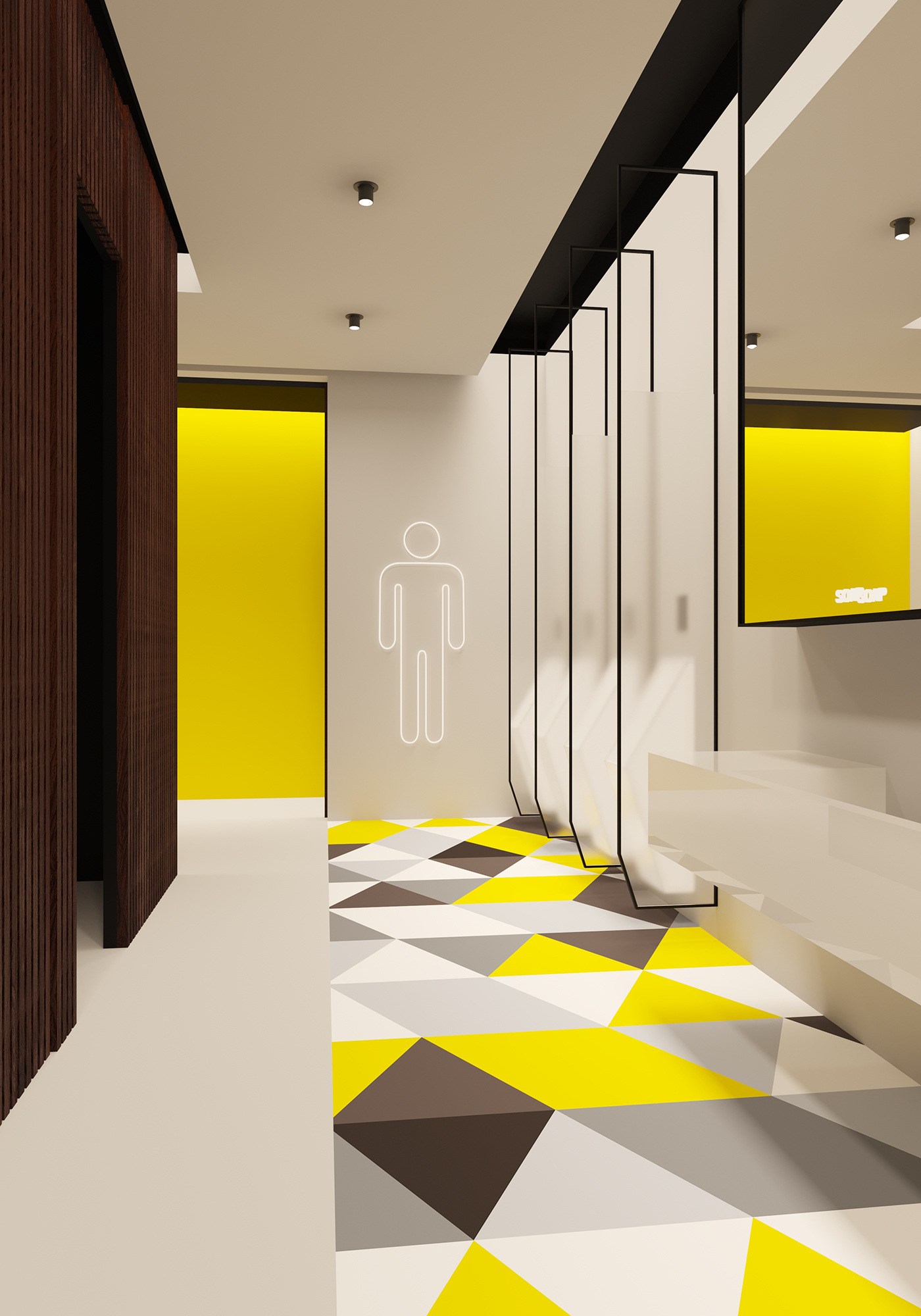 温馨独特的公共卫生间设计-2