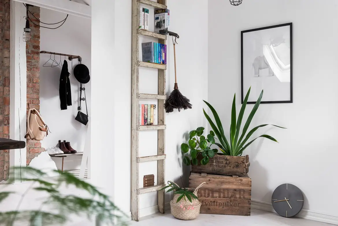 瑞典巧妙阁楼卧室设计-1