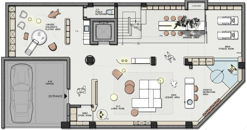 自然色彩的沉浸式住宅设计丨G SPACE DESIGN-53