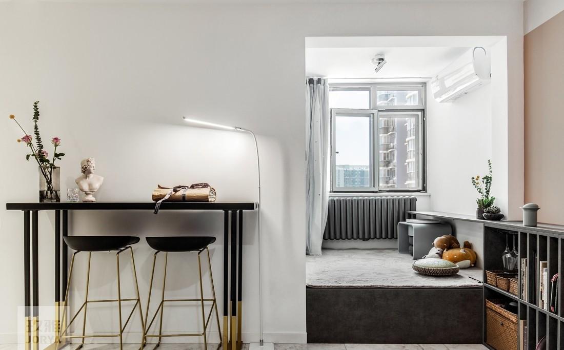 69 平米两居室收纳改造,打造轻奢生活空间-40