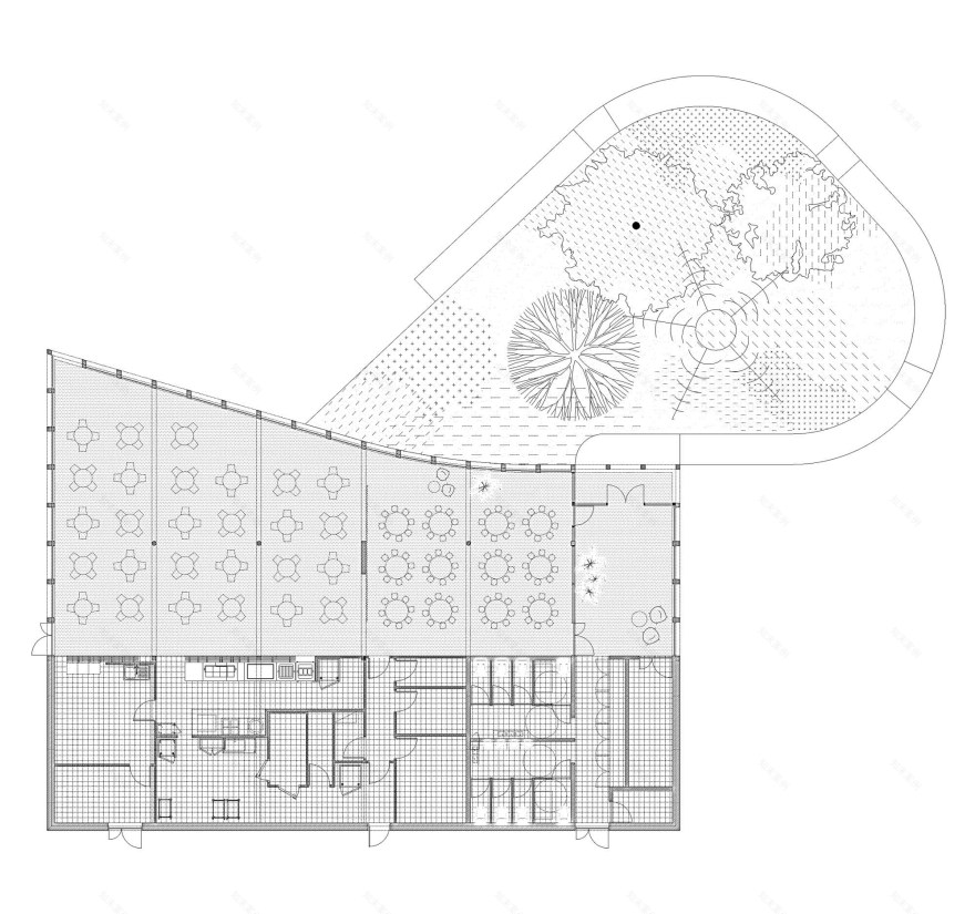 School Cafeteria and Multipurpose Room / LT2A-12