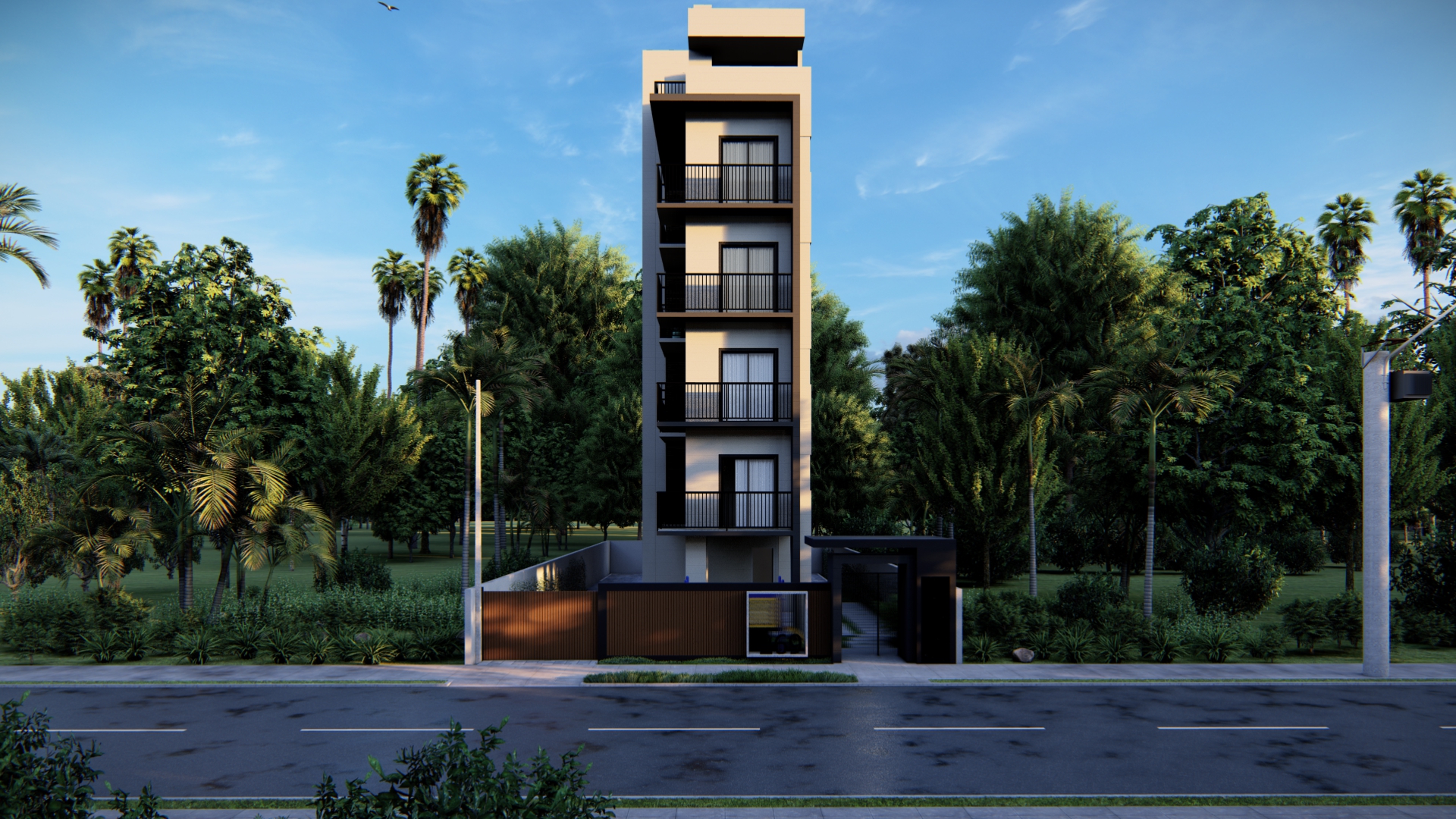 Edíficio residencial (viabilidade) | Residencial-3