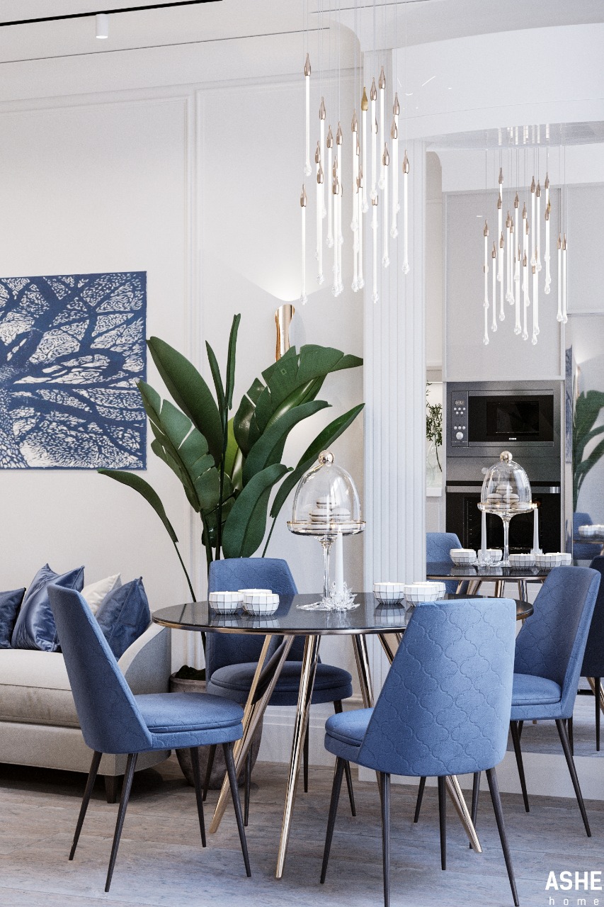 Светлая кухня в проекте ЖК Венский лес г.Уфа-4