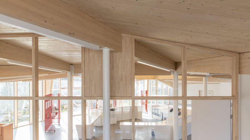 Acasus,可持续建筑知识中心丨比利时西佛兰德丨DENC!STUDIO-12