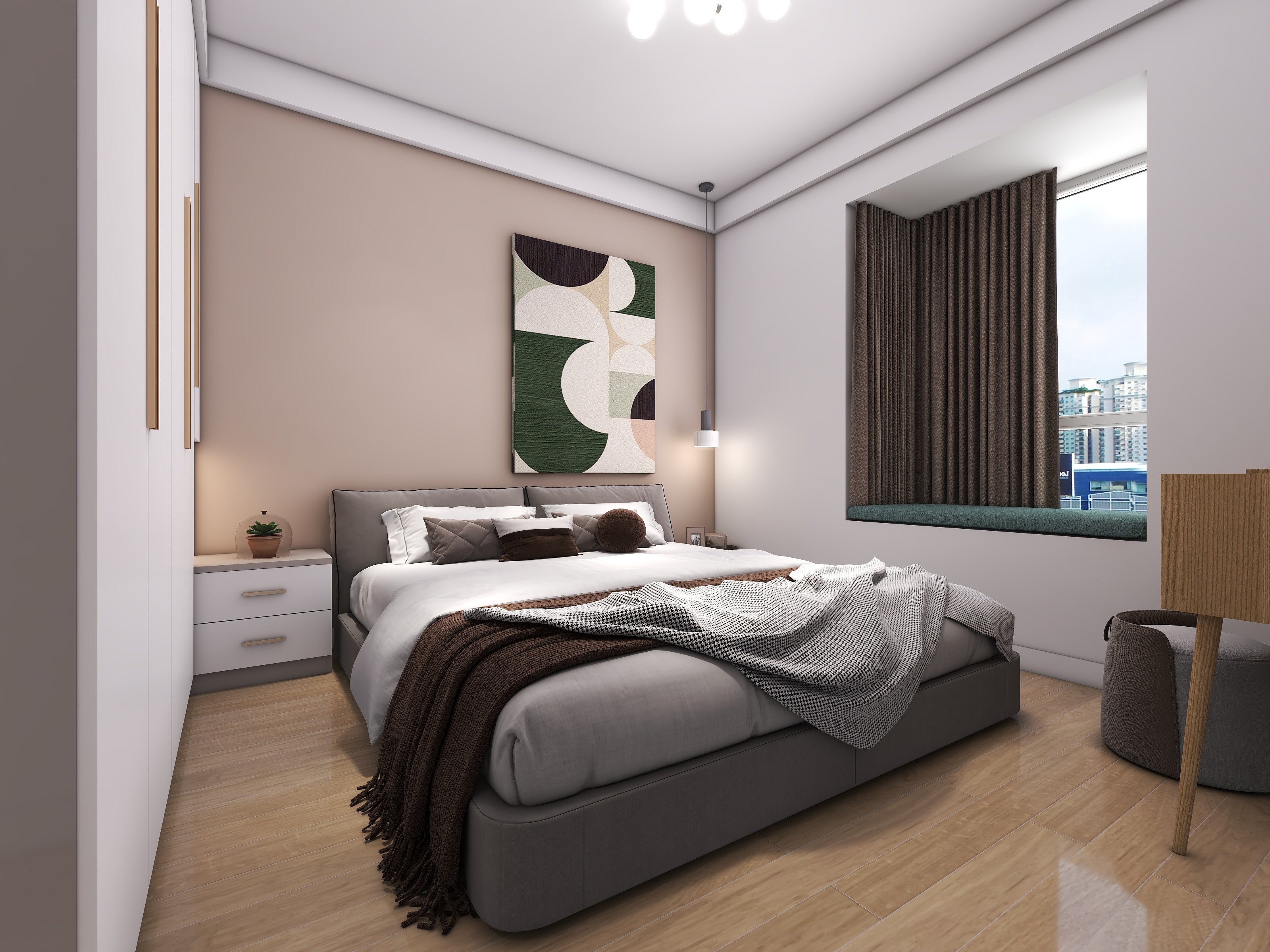 四川成都格兰玺城（113平方现代简约三居室）-33