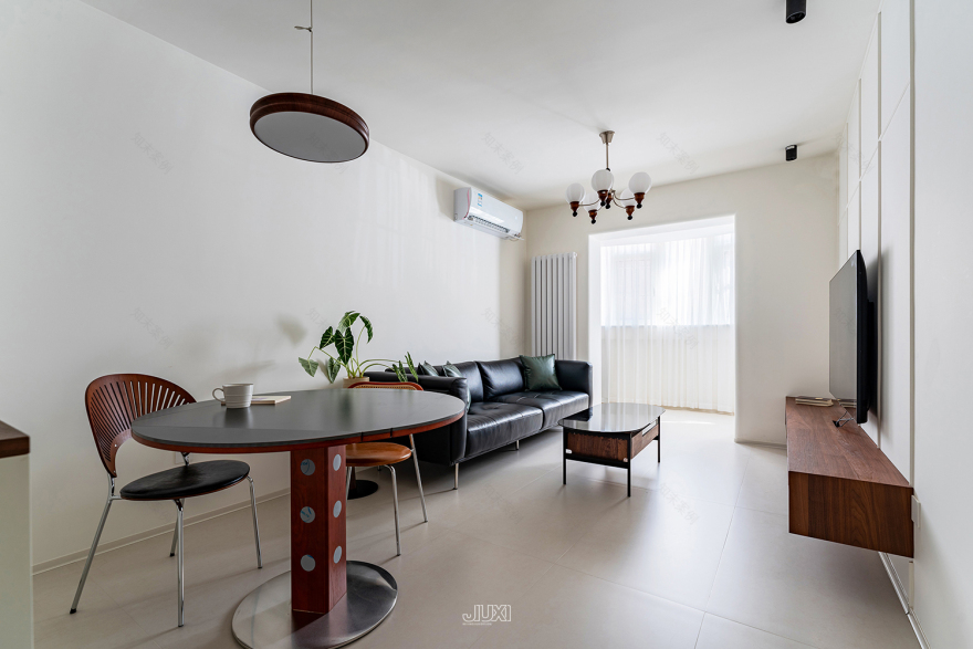 94㎡简约中古宅改造-19