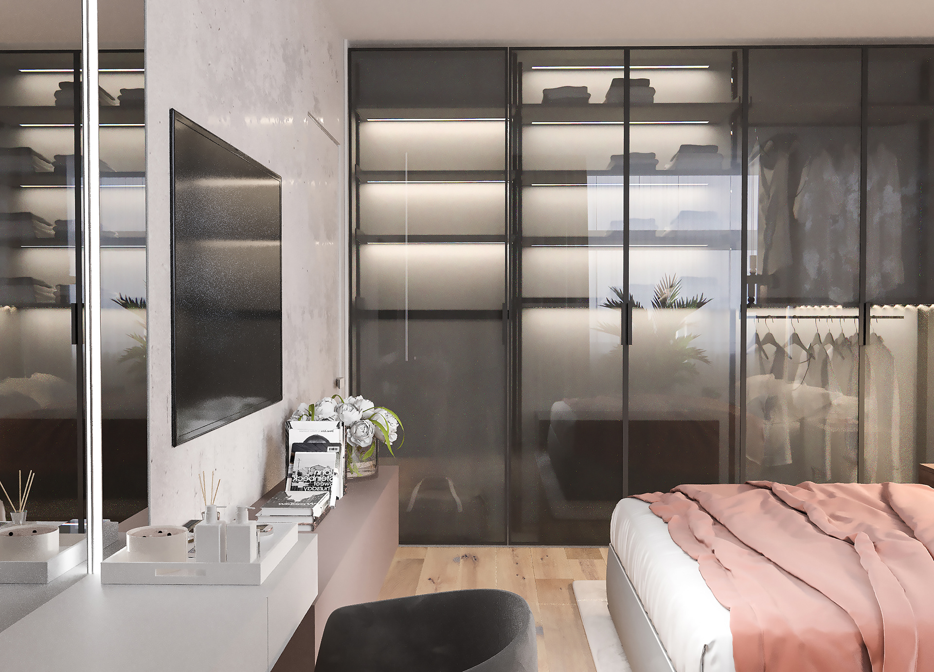 现代极简风公寓设计-6