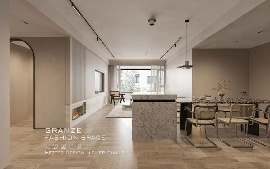 金地中心现代简约大宅丨中国淮安丨观致国际设计-23