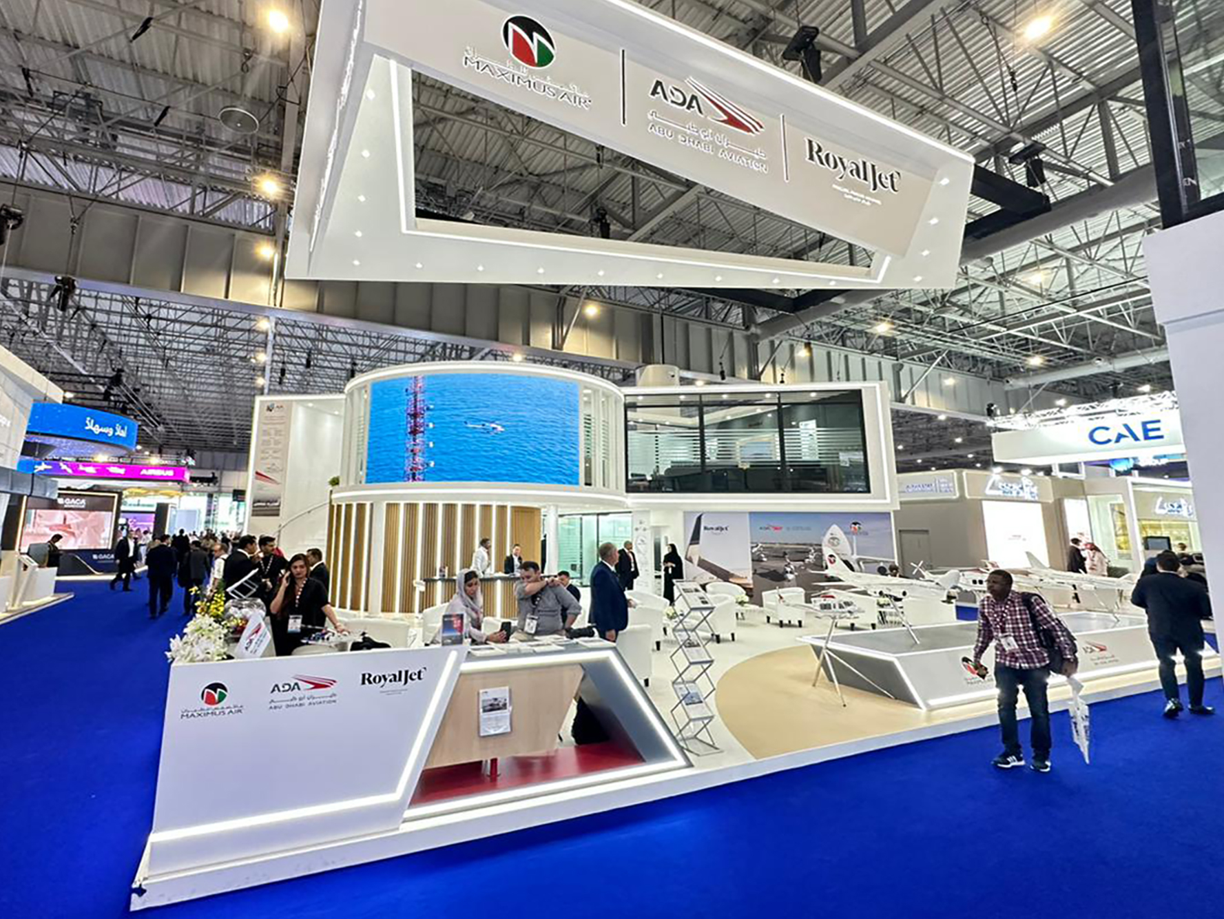 Abu Dhabi Aviation @ Airshow 2023-14