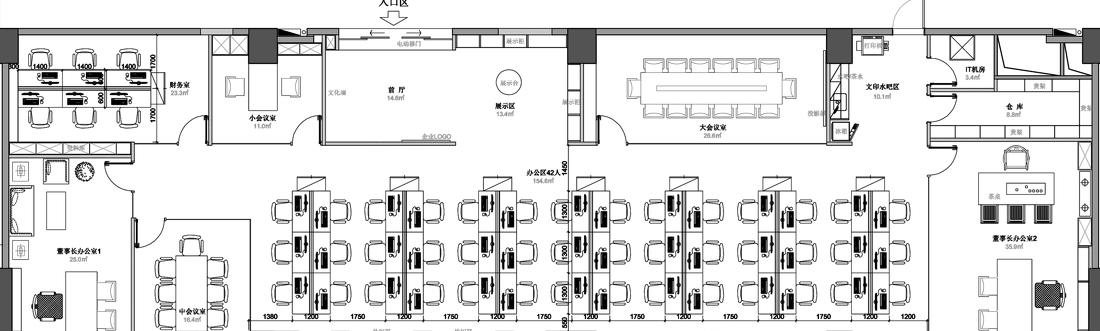 宝龙城 T1 701 食品公司办公室-10