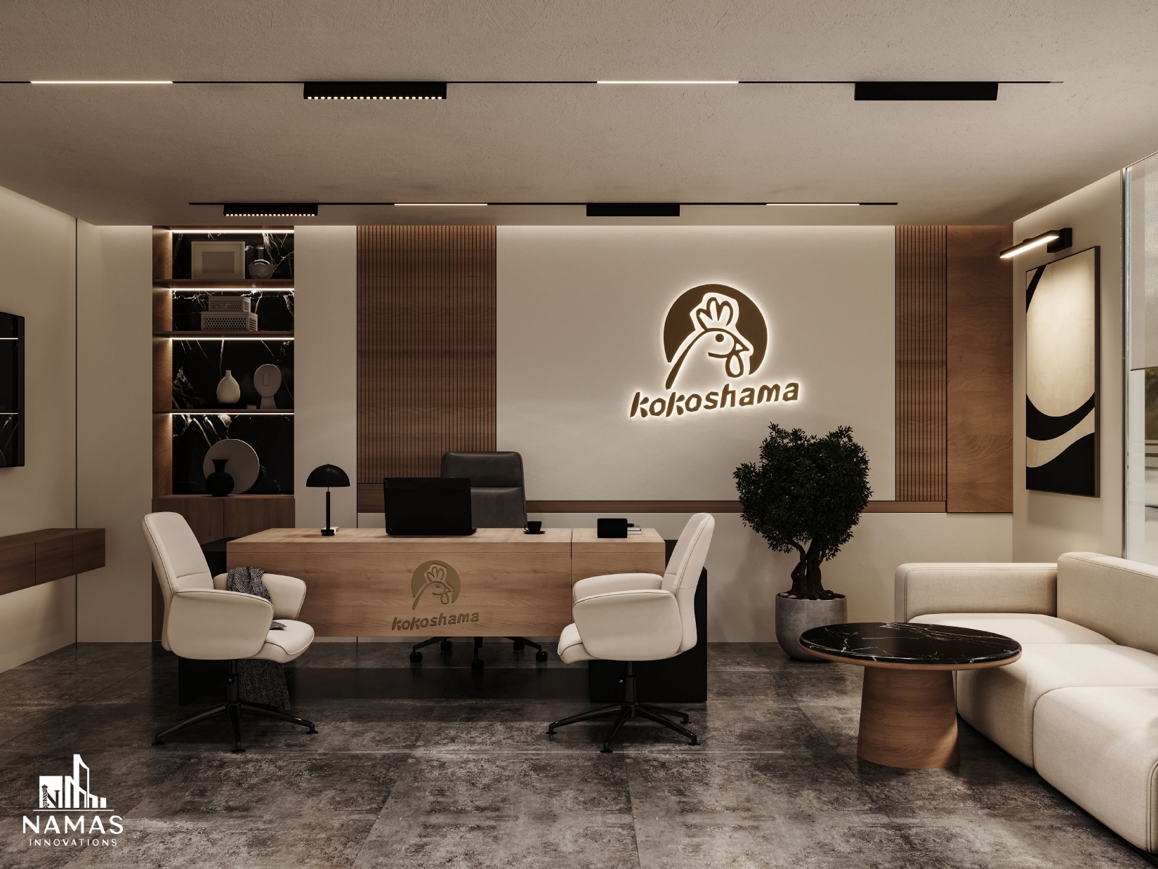 Kokoshama | Modern Chicken Shop Interior Design-8