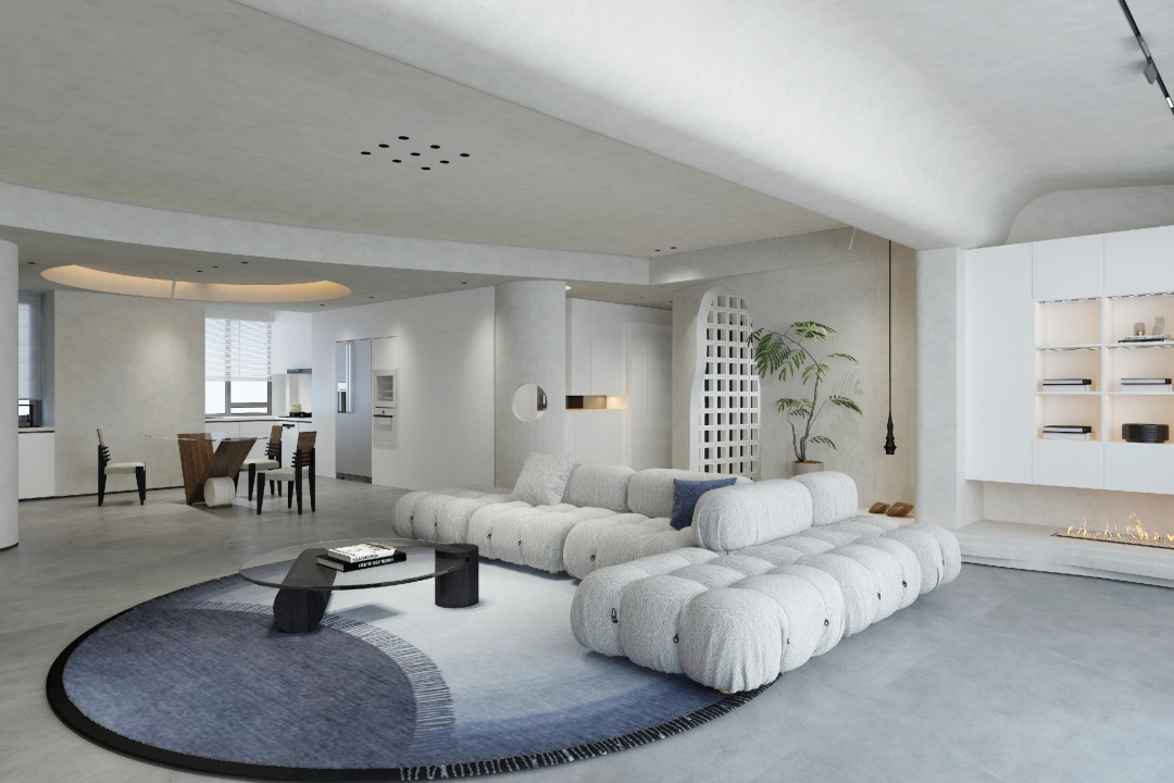 留白之间,光影与松弛感的居所丨上海半间设计贵阳分公司-18