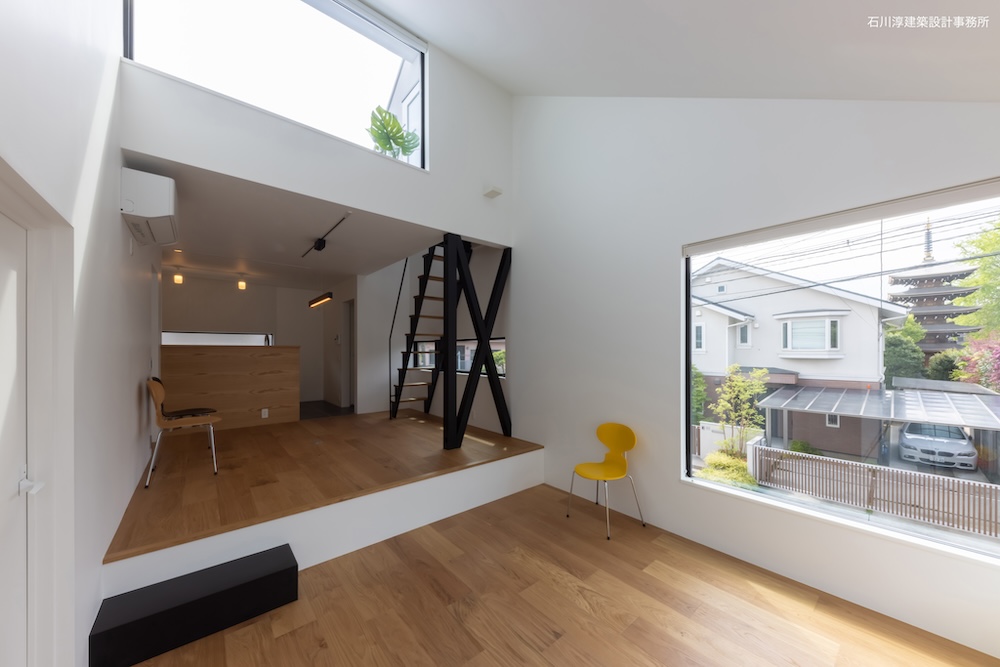 五重塔を借景　屋上バルコニーの家　OUCHI  50丨日本京都丨石川淳建築設計事務所-23