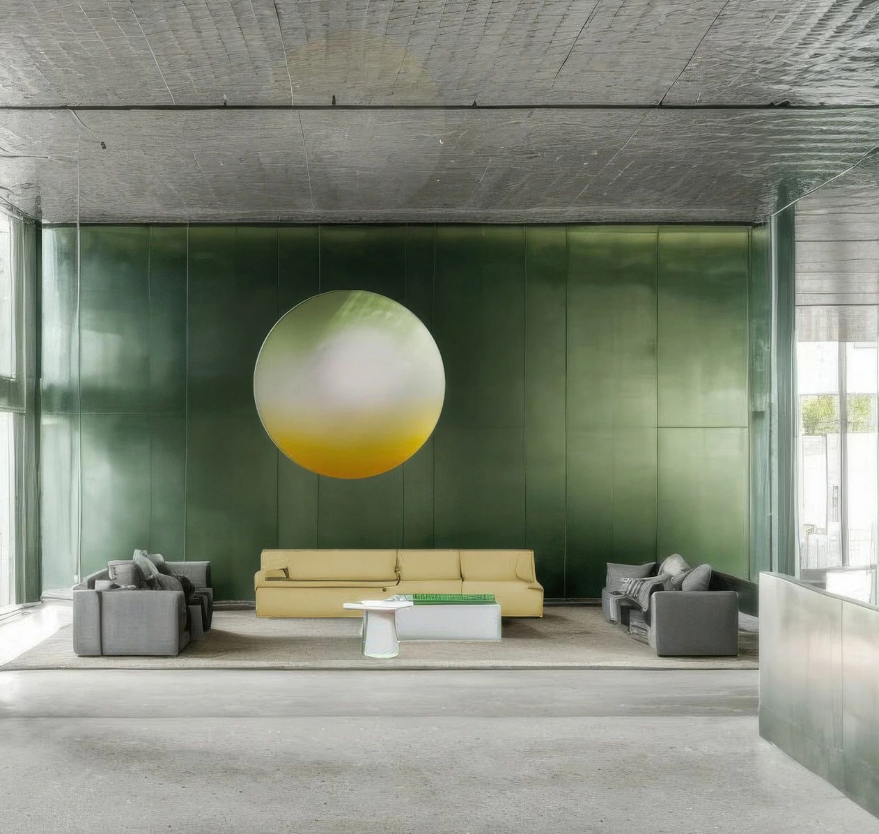 都市中的绿色疗愈办公空间设计丨广州GBD设计机构-11