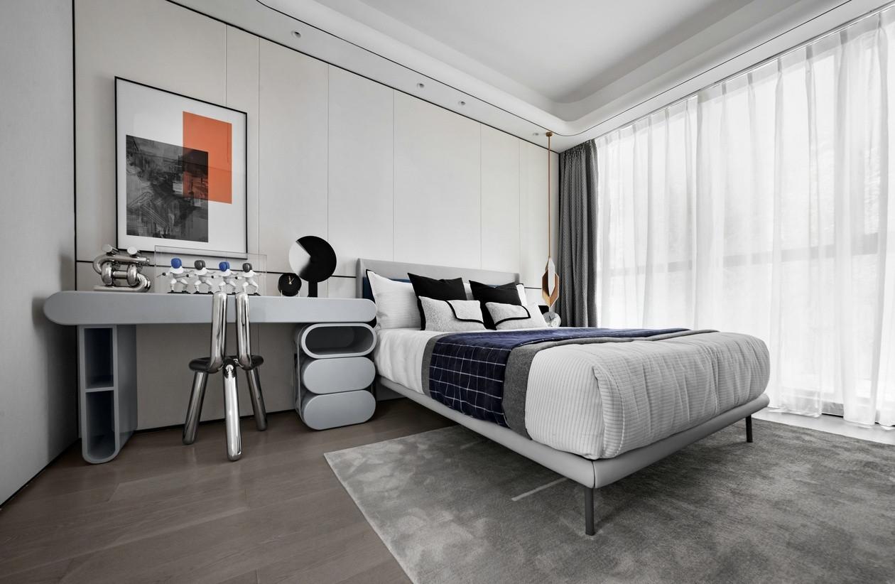 深圳前海妈湾锦尚公馆样板间丨中国深圳丨聚舍联合设计,矩阵鸣翠-37