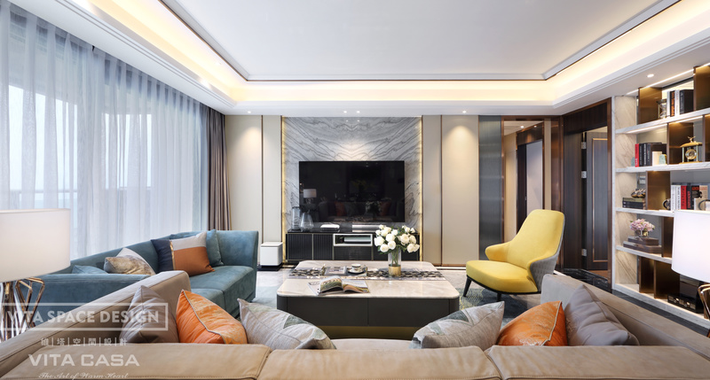 深圳宝安壹方玖誉178平私宅，现代轻奢风演绎精致生活-20