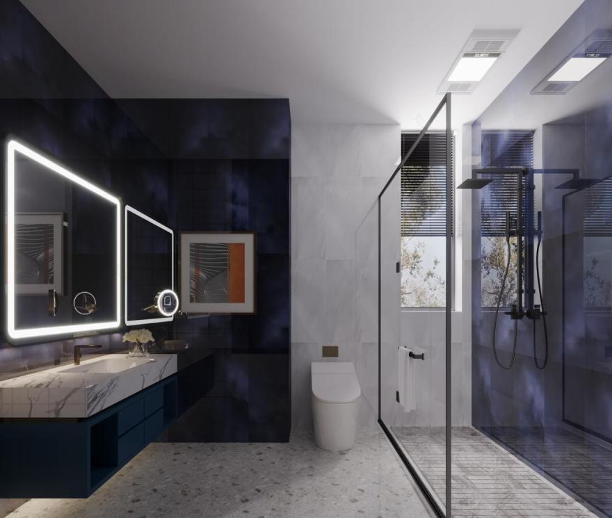 现代都市简约风理想家设计-42