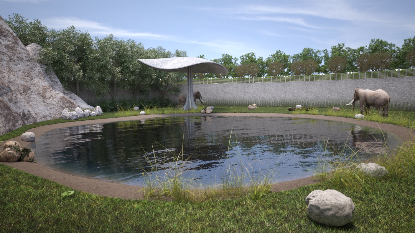 Elephant House Giza Zoo 2022-1