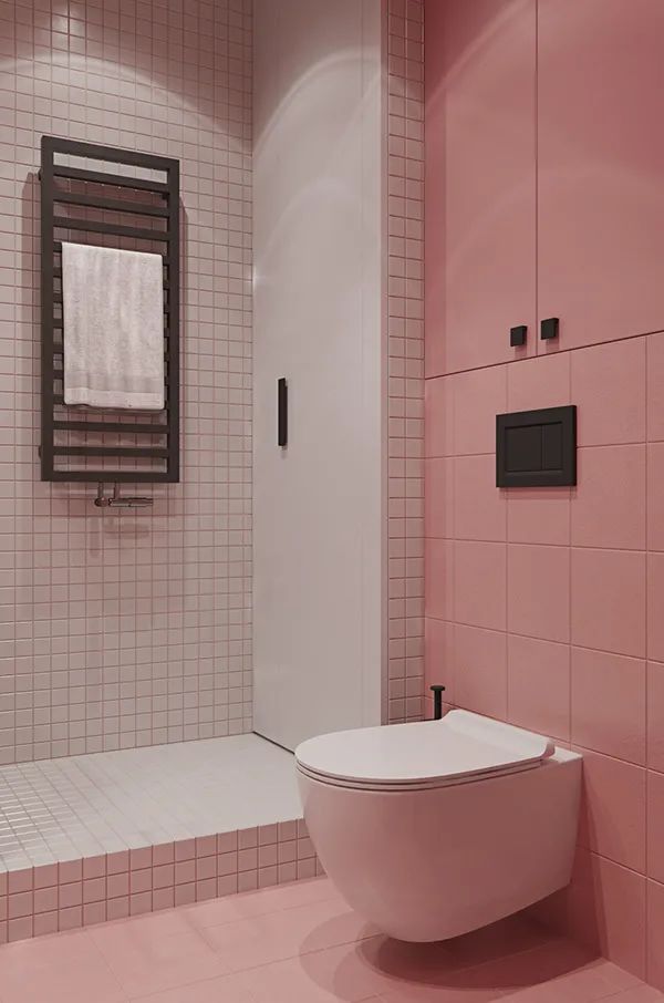 9003 studio 打造 33㎡甜美暖粉单身小宅-22