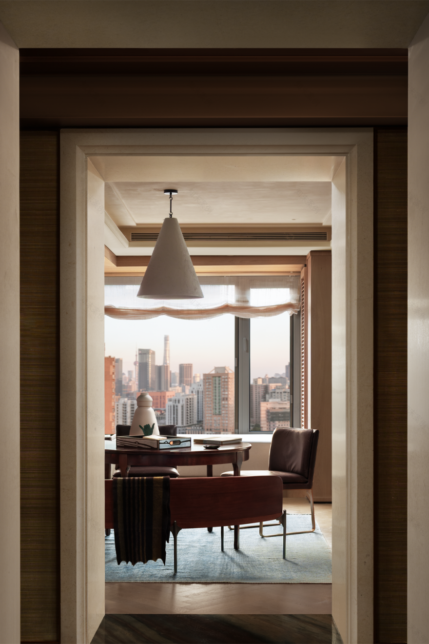 武汉450㎡静谧别墅,现代东方丨中国武汉丨卓元设计-97