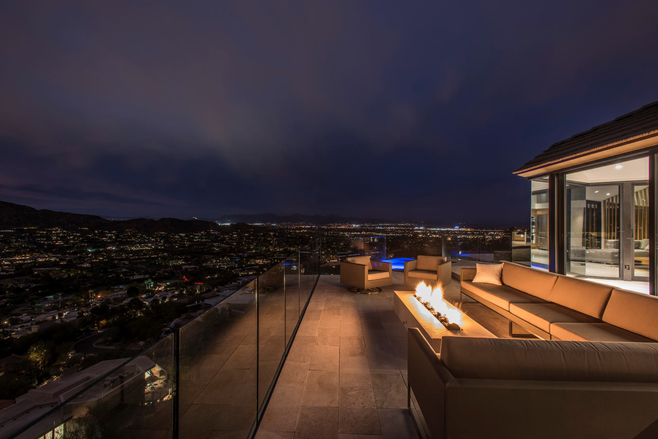 亚利桑那山间别墅的现代改造-19