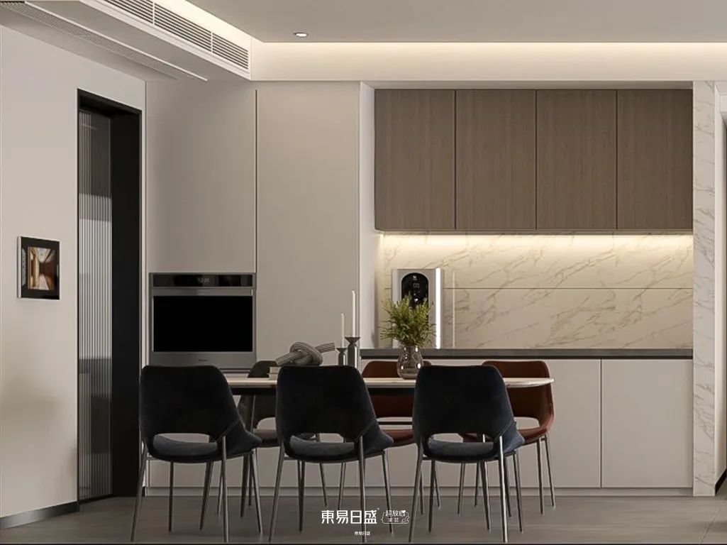 【实景】143㎡现代极简风格：小夫妻的奶油裸感家装，每㎡都藏着惊喜-33